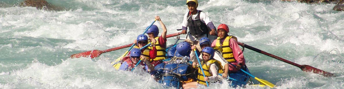 Rafting in the Bhote Koshi River
