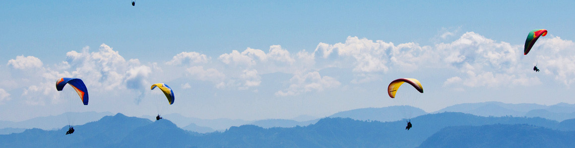 Paragliding in Nepal