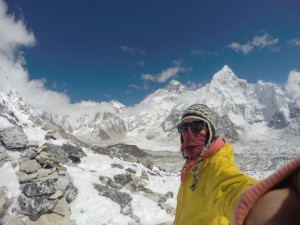 GoPro Selfie at Kalapatthar with Everest